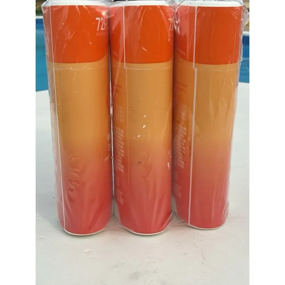 (3) Lume Whole Body Deodorant Smooth Solid Clean Tangerine 2.6 oz SHIPS FAST